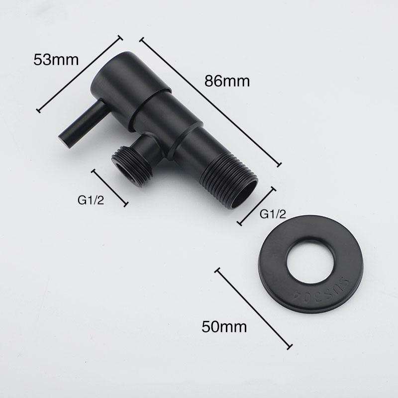 Латунный внешняя резьба G1/2 с переключателем, кран для ванны, настенный медный угловой клапан, аксессуары для ванной комнаты, балкона