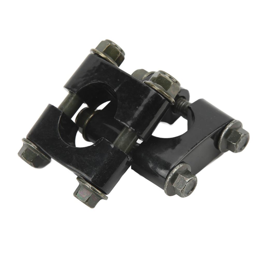 2pcs Single Hole Handlebar Mount Bracket 22mm Diameter Universal Handlebar Risers For Dirt Bike