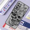 Gothic Skull For Oppo A60 A80 A40 A94 A74 A54 A15 A18 A38 A58 A78 A98 A16 A76 A96 A57 A17 A77 A5 Pro Case