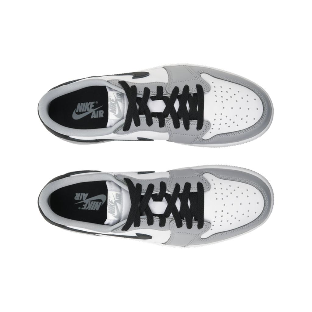 Air Jordan 1 Retro Low OG Barons Мужские кроссовки Белый Черный Волко-Серый CZ0790-110