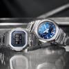 Casio Унисекс Серия Полностью Металлические Синие Часы GM-B2100AD-2APR