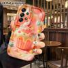Phone case: 2D flat design suitable for Samsung Galaxy A34 A35 M05 M06 S20 S22 S21 FE Plus 5G protective case, cupcake, perfect Christmas and Hallowee