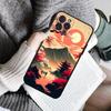 Японский пейзаж Чехол для телефона Для IPhone 16 15 8 7 6 6S Plus X SE XR XS 14 11 12 13 Mini Pro Max Мобильный чехол