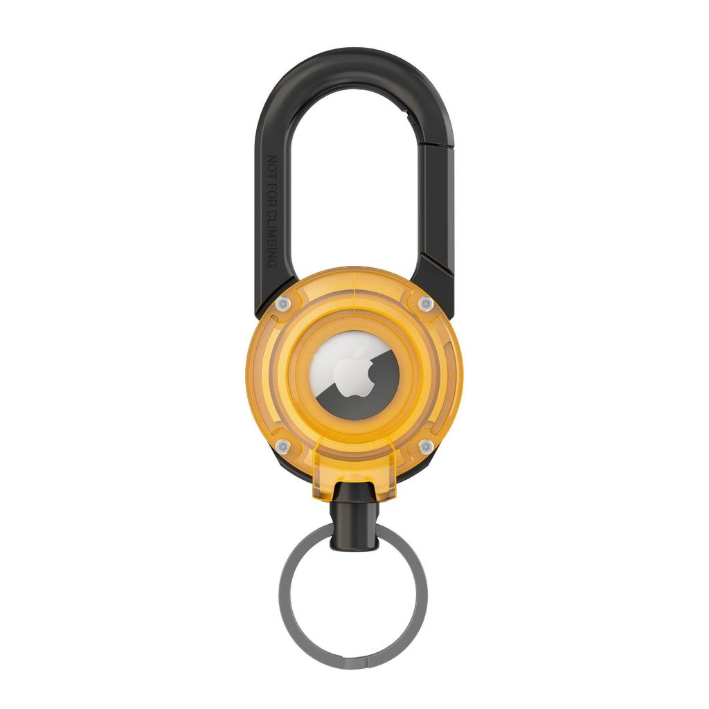 Logo Keychain for AirTag: Protective Anti-Loss Device Case & Key Ring