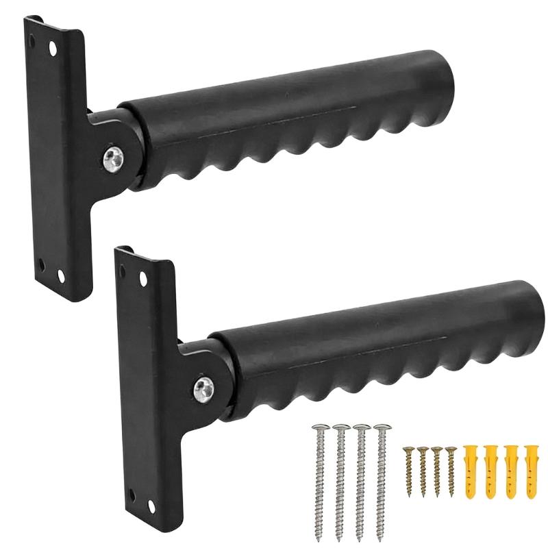 2 шт. Эргономичные ручки-поручни для дверей, нескользящие ручки-помощники для проемов, маленькие ручки для ступенек, лестниц, дверных проемов