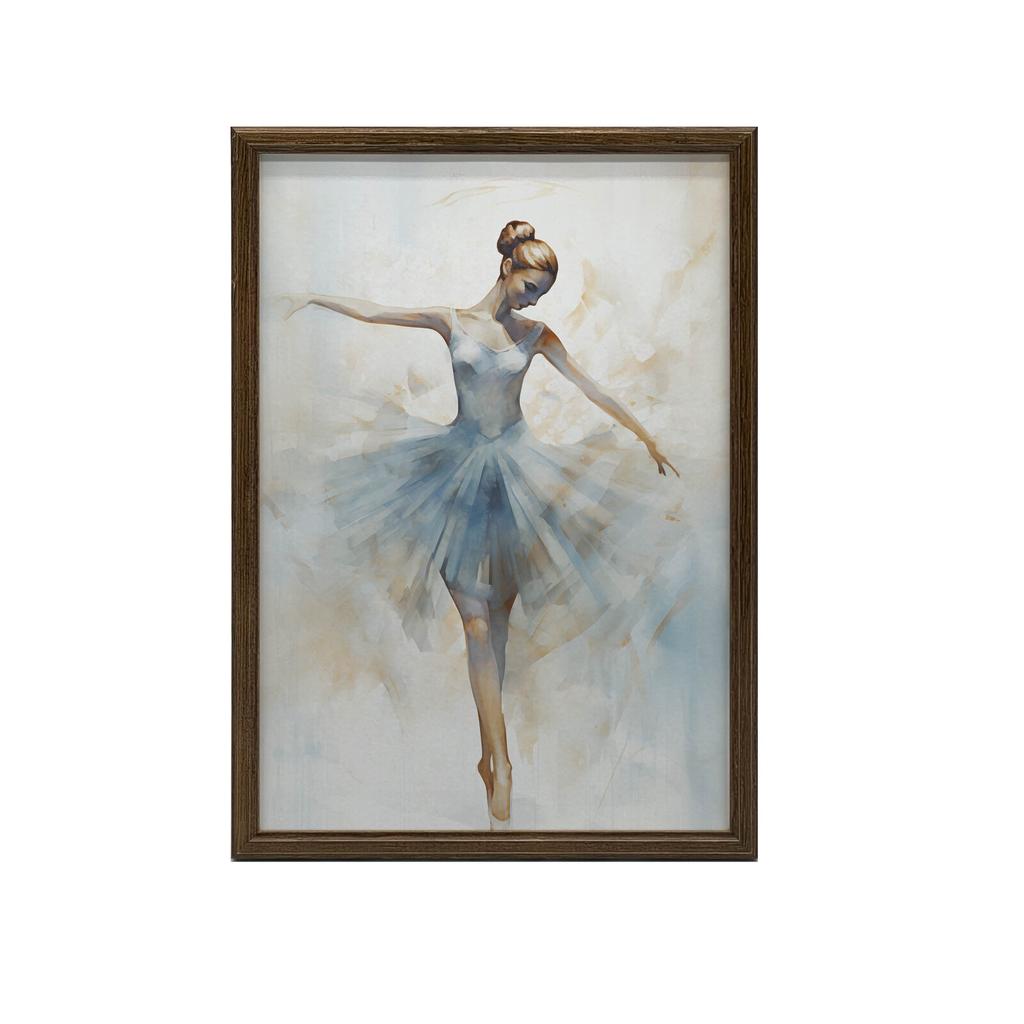Ethereal Dance of the Ballerina Ethereal Dance of the Ballerina, 50X70 Cm, Unframed, Premium Canvas On Stretcher