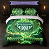 Werder Bremen FC Custom Name Text Bedding Set 1 Duvet Cover+2 Pillowcases Soccer Logo Personalized Gift For Special Occasion Bedroom Decor
