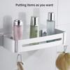 No Drilling Economic Cheap Storage Black Corner Basket Rack Shower Caddy Bathroom Shelves with Hooks Home and Kitchen