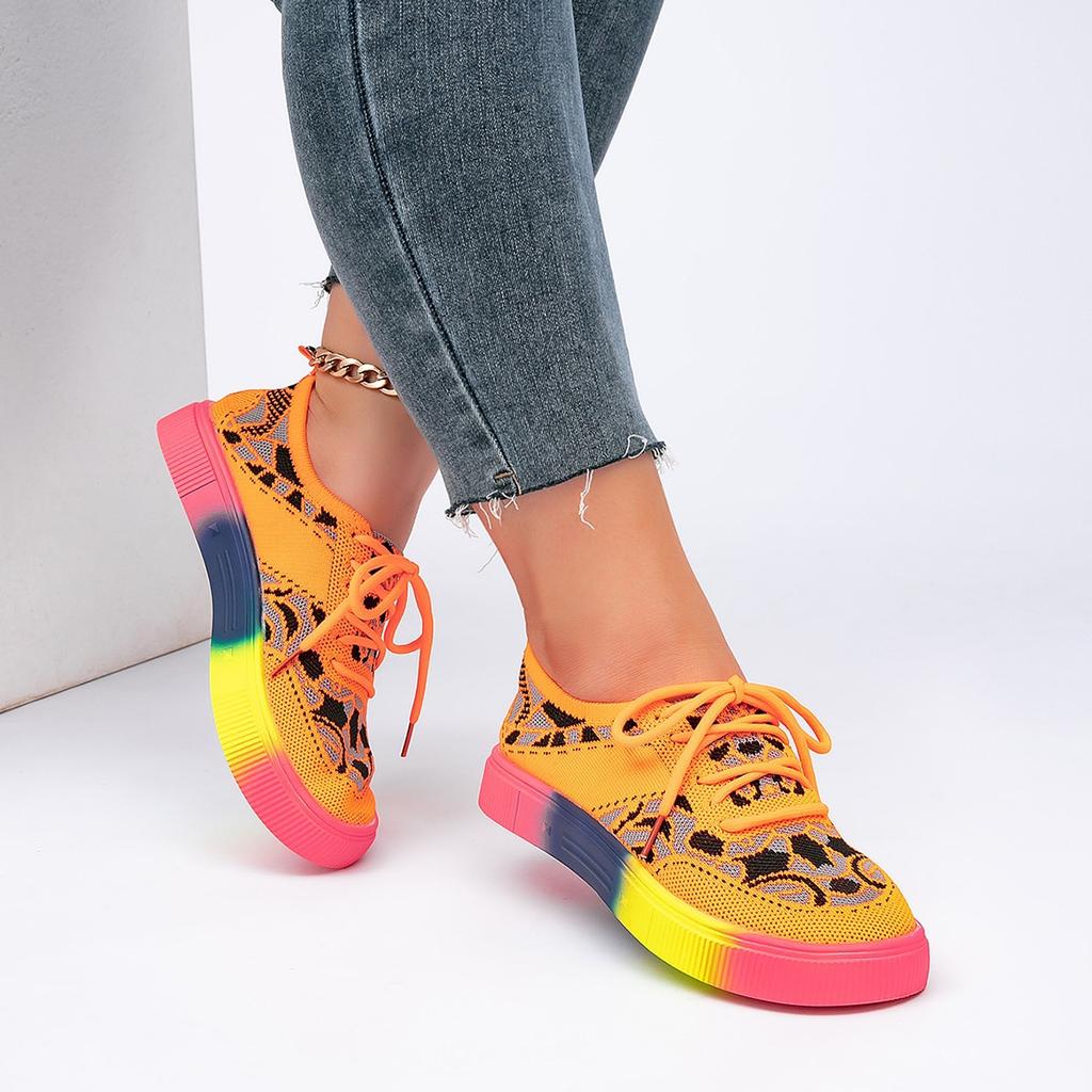 2024 года, самые продаваемые осенние новые повседневные туфли, женские туфли большого размера, толстая подошва, подходящая по цвету, со шнуровкой, повседневная обувь