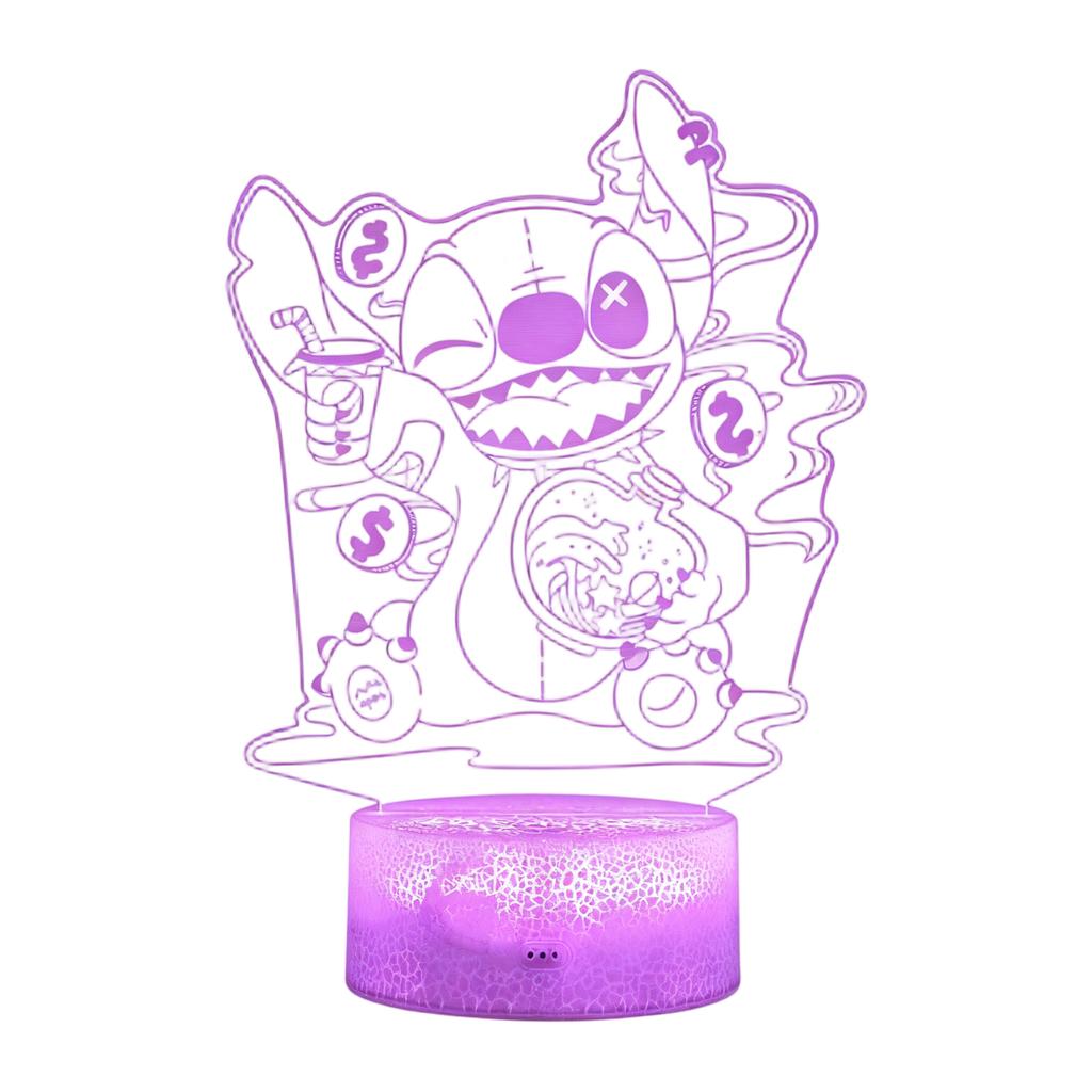 Cartoon Creative 3D Night Light Bedside Table Lamp Night Light