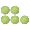 3/5Pcs Reusable Fluorescent Golf Balls  Bright Night Luminously Golf Balls Portable Glow Golf Balls for Training Hitting