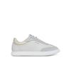 Sneakers Cupsole Lace Up - Lth Sue Mix HW0HW02435 Grey