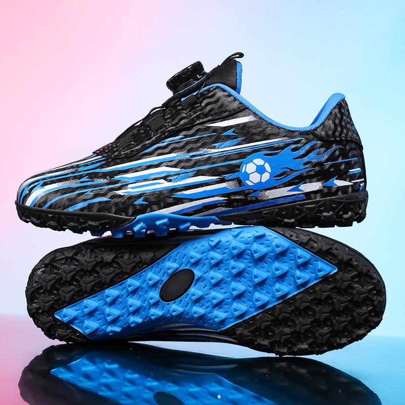Новые Детские Футбольные Полевые Бутсы Мальчики Девочки Indoor Soccer Shoes Общество Футзал Нескользящие Профессиональные Быстрые Мужские Футбольные Шиповки Кроссовки