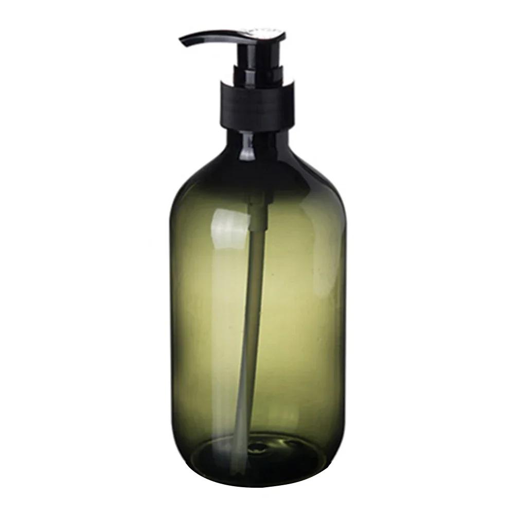 Travel Dispenser Bottle Container for Soap, Shower Gel, Makeup and Bathroom Liquid Shampoo, 500Ml Pump Bottle