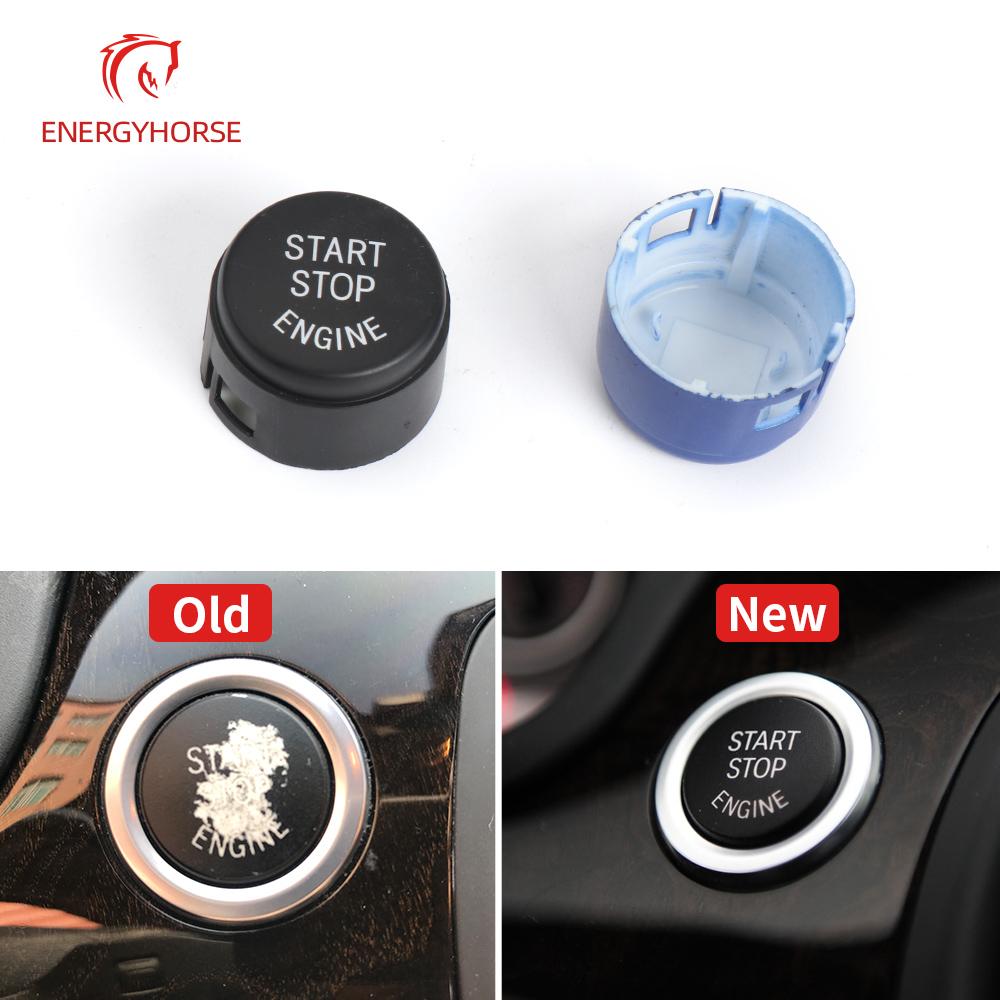 Новая кнопка СТАРТ двигателя автомобиля Запасная крышка Переключатель СТОП Аксессуар Декор ключа для BMW F10 F11 F06 F07 F02 F01 F30 F34 Серии 3 5 6 7