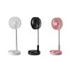 SB Powered Osillating Fan Portable Electric Fan 180° Rotatable Head Quiet Desk Fan with 4 Speed 34 Inch Extendable stand Built in 7200mAh