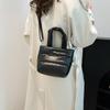 Yogodlns Woman Puffy Lightweight Handbag Large Capacity Quilted Shoulder Bag Adjustable Strap Puffer Tote Handbag Shopping Bag