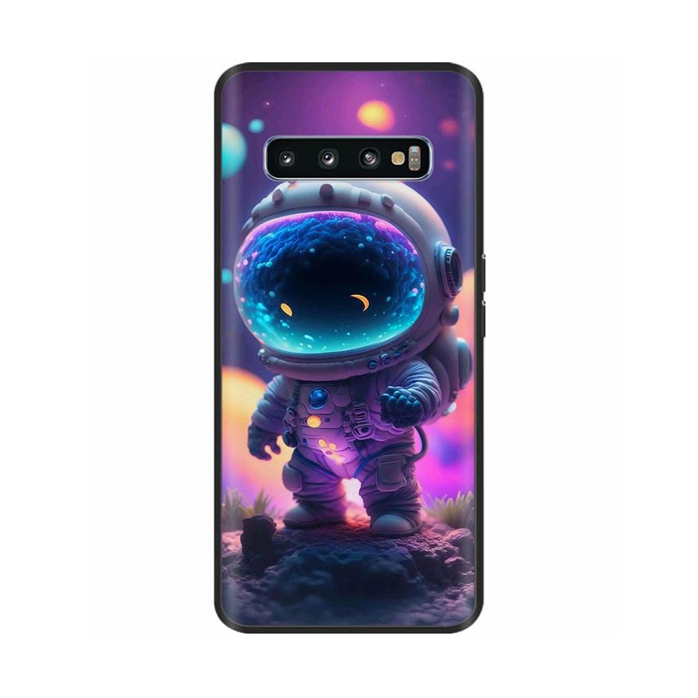 Ударопрочный Чехол Для Телефона Samsung Galaxy S10 Чехол-Ракушка С Рисунком Животных Для Samsung S10 Plus S10+ S 10 Мягкий Силиконовый Задний Чехол