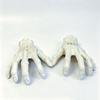 Simulated Skeleton Ghost Hands 1 Pair Halloween Hands, Realistic Plastic Zombie Life Horror Party Favors Size Severed Fake for Terror Scary