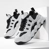 Men's Trainers New Chunky Sneakers Men Breathable Mesh White Casual Shoes Sneakers Tennis Male Platform Lace Up Vulcanized Shoes