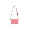 Michael Kors Mk Bradshaw Однотонная Сумка-багет из кожи с цепочкой и стеганой фактурой, с клапаном, с логотипом-буквой, Женские сумки, Светло-розовый 30S1G2BL1T-644