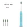 Electric Toothbrush with Soft Bristles, Rechargeable and Waterproof, Sonic Toothbrush for Adults and Kids, with Multiple Modes