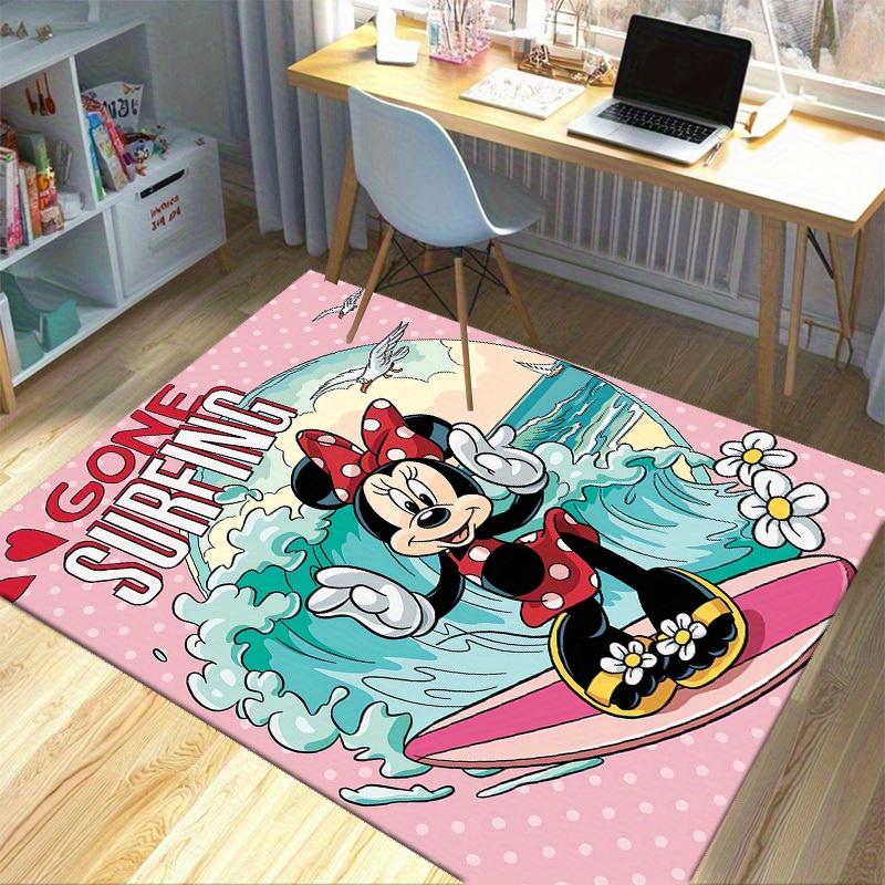 1pc, Gone Surfing Minnie Mouse Home Decor Rug Office Carpet Chair Pad Outdoor GiftP134