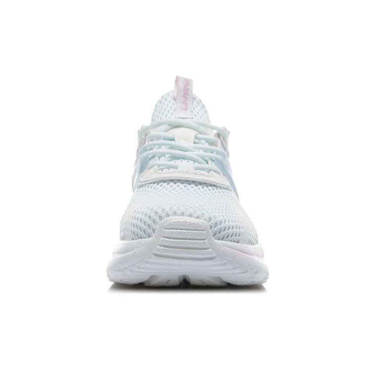 Кроссовки женские Li Ning Flow Cloud с низким верхом, нескользящие, износостойкие, светло-голубые AGLR036-4