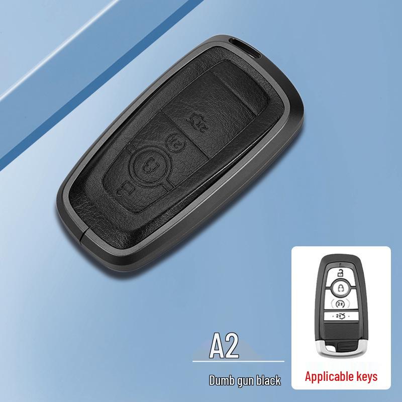 Metal Protective Key Shell for 2015-2017 Ford Mustang - Unisex Design