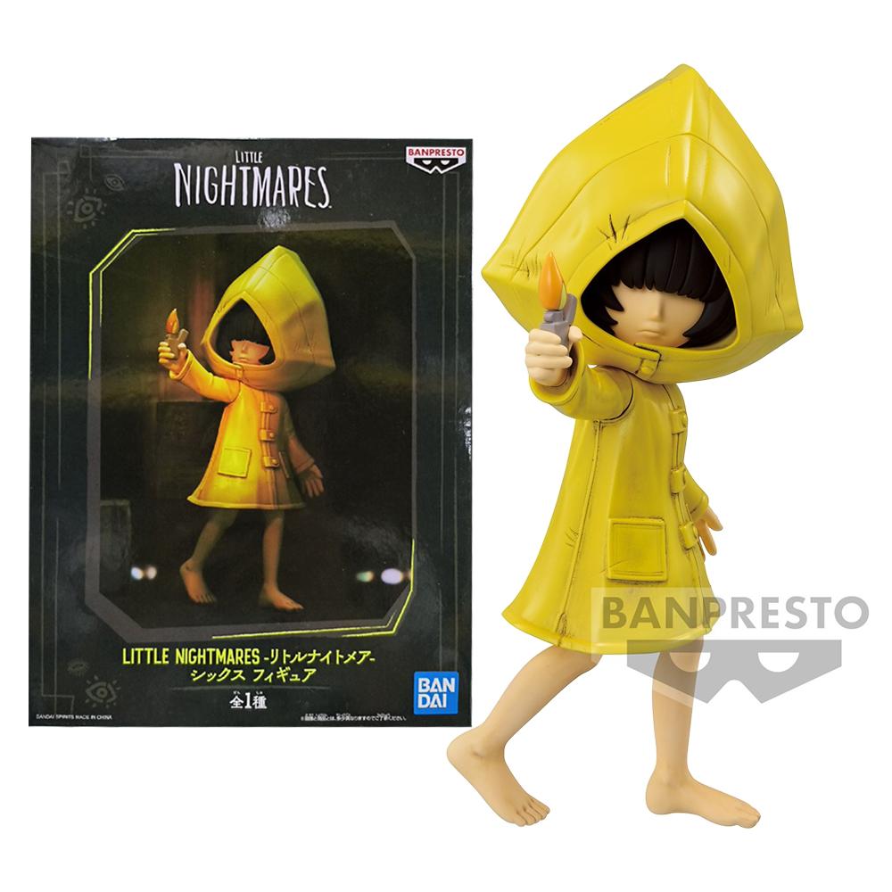 17см Аниме Игровой Little Nightmares Шесть Фигурка Желтый Дождевик Наряд Модель mono Игрушка Кукла Стоячее Положение Фигурка Действия ПВХ