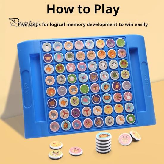 Игра в шахматы «Реверси» для детей, 2 игрока, мультяшные животные, переворачивающие шахматы, игра на сопоставление, тренировка внимания, развивающая память для малышей, игрушка