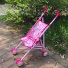 Creative Multicolor Dolls Pram Foldable Playing House Doll Handcart Stable Lightweight Baby Stroller For Boys Girl Doll Handcart