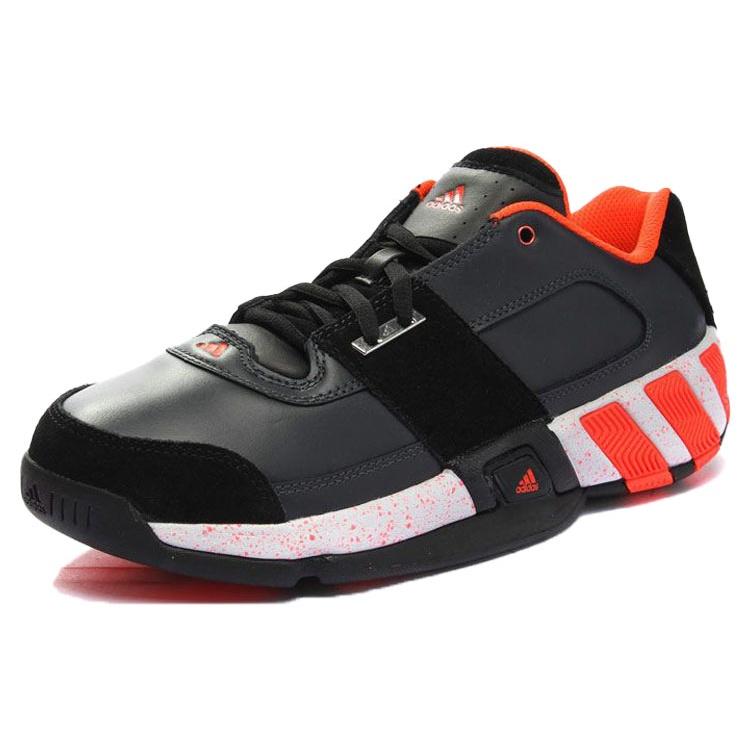 Adidas Regulat Comfortable Slip Resistant Slip Resistant Low top Vintage Basketball Shoes Men's Red Black S83778