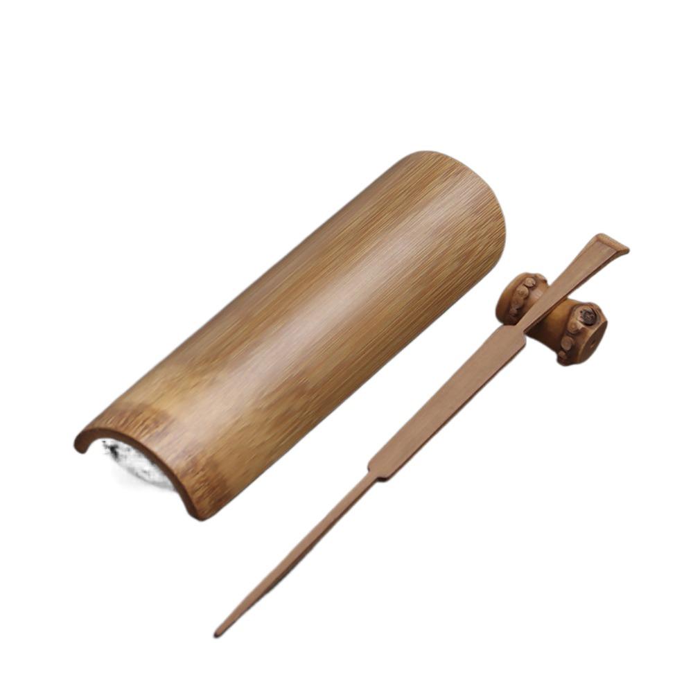 New Handmade Natural Bamboo Tea Scoop High Quality Chinese Style Kung Fu Tea Set Chahe Cha Ze Tea Needle Tea Ceremony