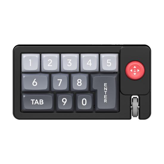 Механическая клавиатура для одной руки, игровая клавиатура с 12 клавишами и RGB-подсветкой, программируемая, с возможностью горячей замены, малая клавиатура