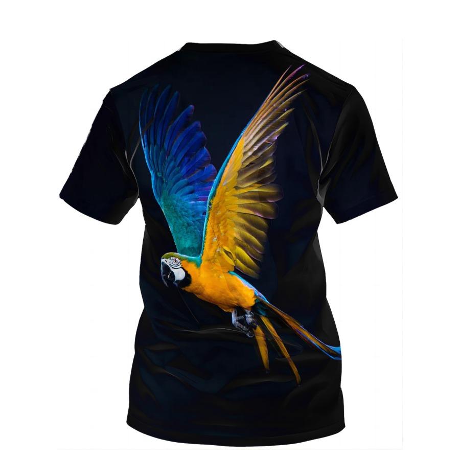 Футболки с рисунком жирафа, летние футболки, мужские уличные футболки с 3D принтом Феникса, модные топы с короткими рукавами и круглым вырезом