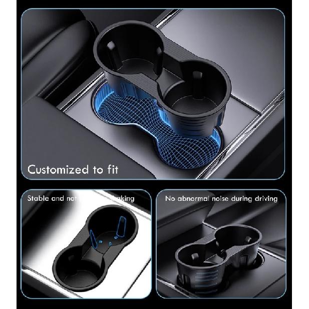For Tesla Model Y/3 Center Console Organizer Tray Armrest Storage Box Hidden Cubby Drawer Fit 2021-2024 Model Y 2021-2023 Model3