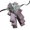 British Style Gentleman's Bow Tie Solid Color Men's Suit Accessory  Bridegroom
