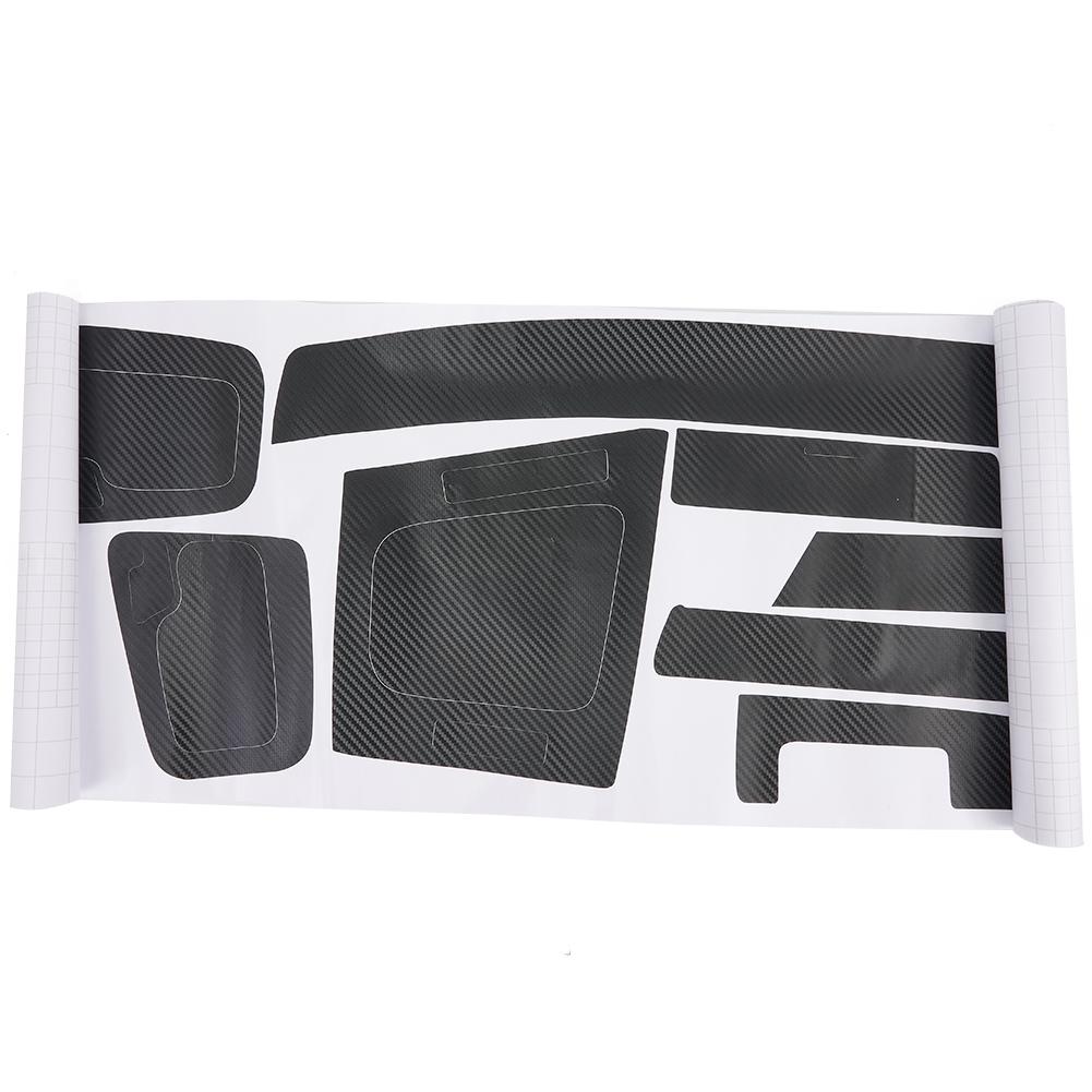 1 комплект наклеек на приборную панель автомобиля из углеродного волокна 3D, отделка салона для BMW 3 серии E46 1998-2005, аксессуары для интерьера