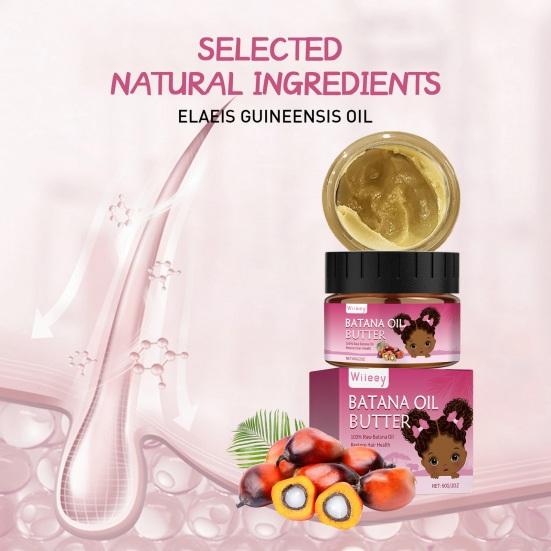 60ML Batana Hair Care Oil Natural Plants Extract Men Women Dry Damaged Split Hair Growth Hydrating Smoothing Repair Essential Oil