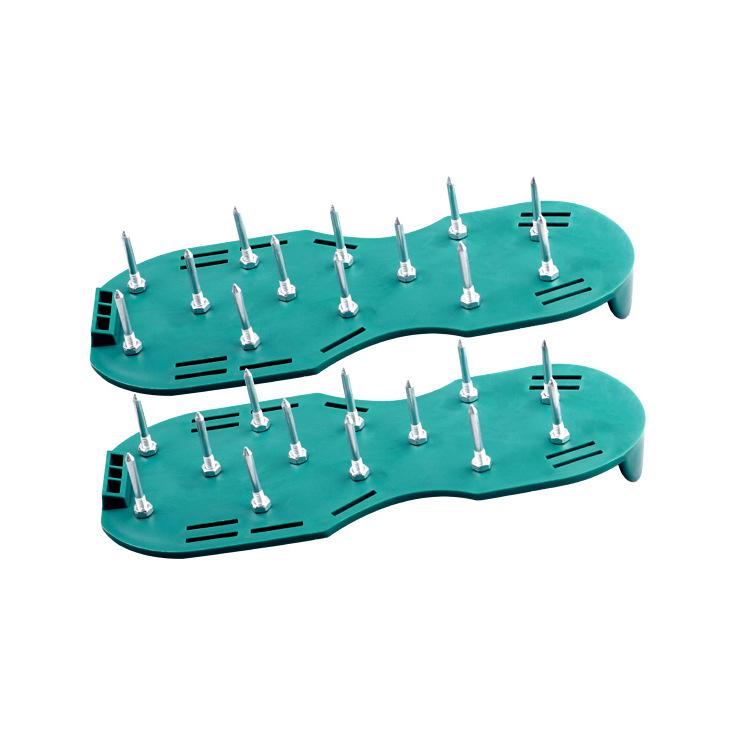Spiked Shoes for Epoxy Floor Paint Construction Garage Floor Tools Adjustable Lawn Aerator Tools