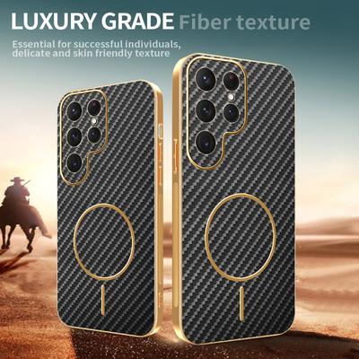 Магнитный чехол для телефона S26 Edge для Funda Samsung Galaxy S25 Ultra S24 FE S23 S22 S21 Plus S25+ Чехлы Защитная задняя крышка