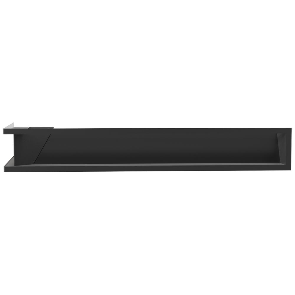 Вентиляционная решетка LUFT угловая правая 40x80x12 черная