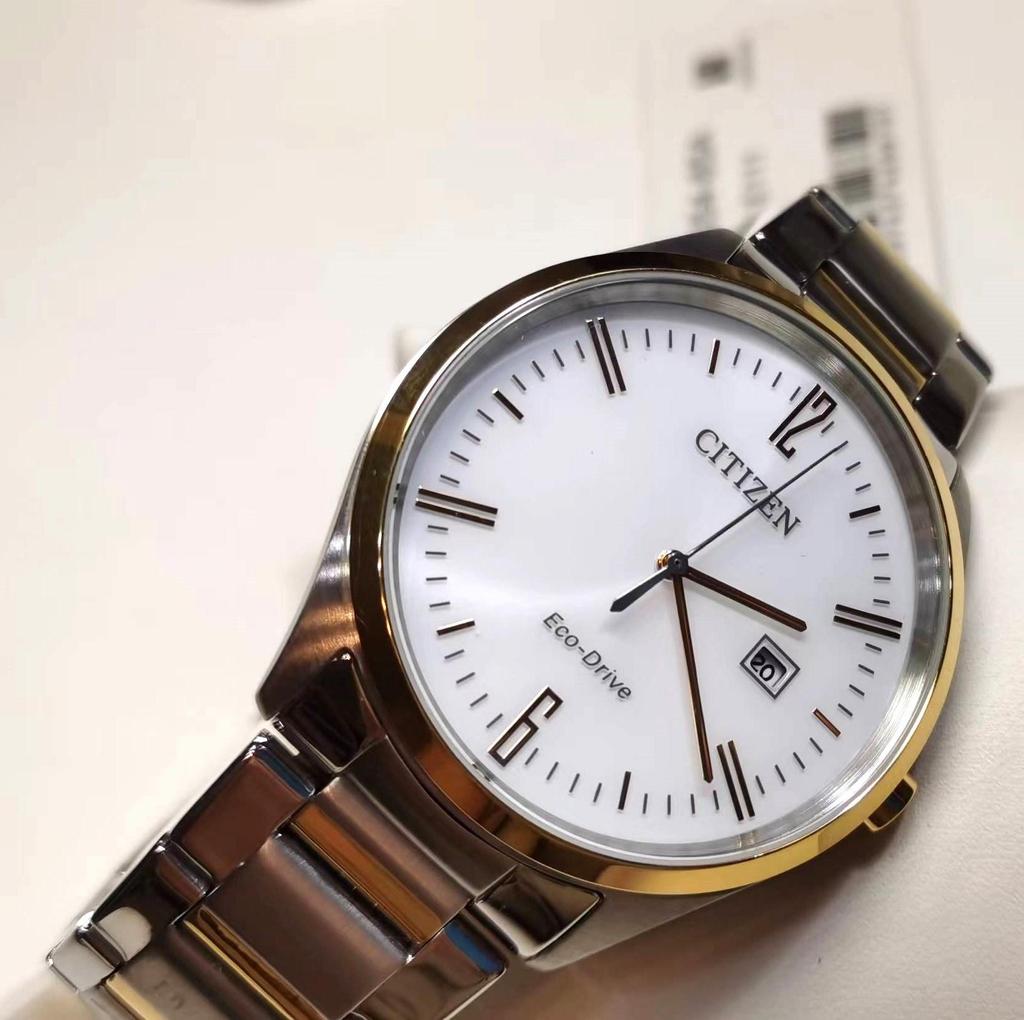 Citizen Eco-Drive Two-Tone Men’s Watch BM7354-85A