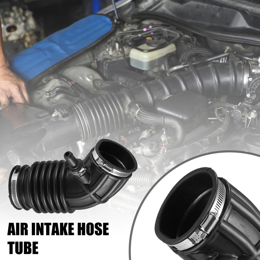 UXCELL Air Cleaner Intake Hose Tube with Clamps for Nissan Altima 2007 2008 2009 2010 2011 2012 2013 16576-JA000
