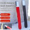 Alloy Steel Quick Sharpener Handheld Knife Sharpener Stone Portable Garden Kitchen Pruners Scissors Knives Grinding Tool