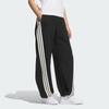 adidas Женские черные брюки Banana Knit с высокой талией, свободного кроя, с 3 полосками Aeroready KB8998