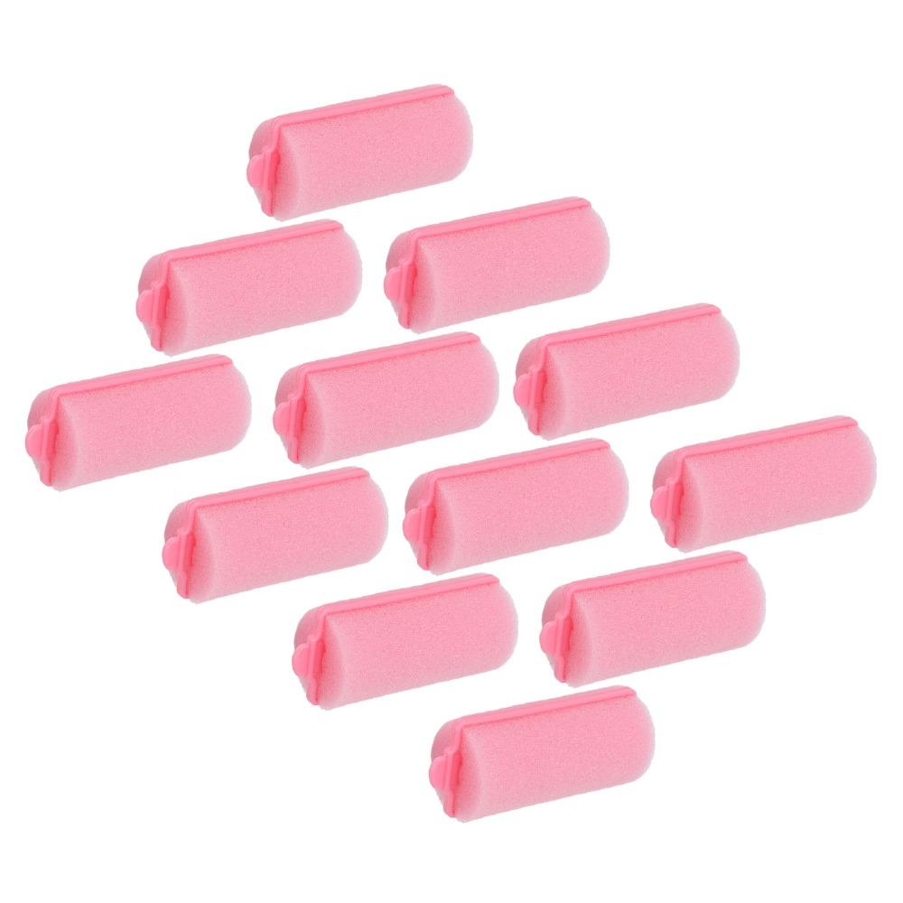 12pcs Soft Foam Sponge Hair Roller Flexible Sponge Hair Curler Soft Hair Curler Home Salon