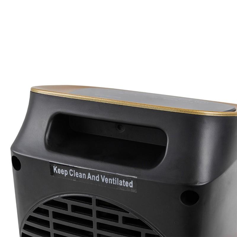 Fan heater, ceramic heater, 1800W, 4 modes, remote control