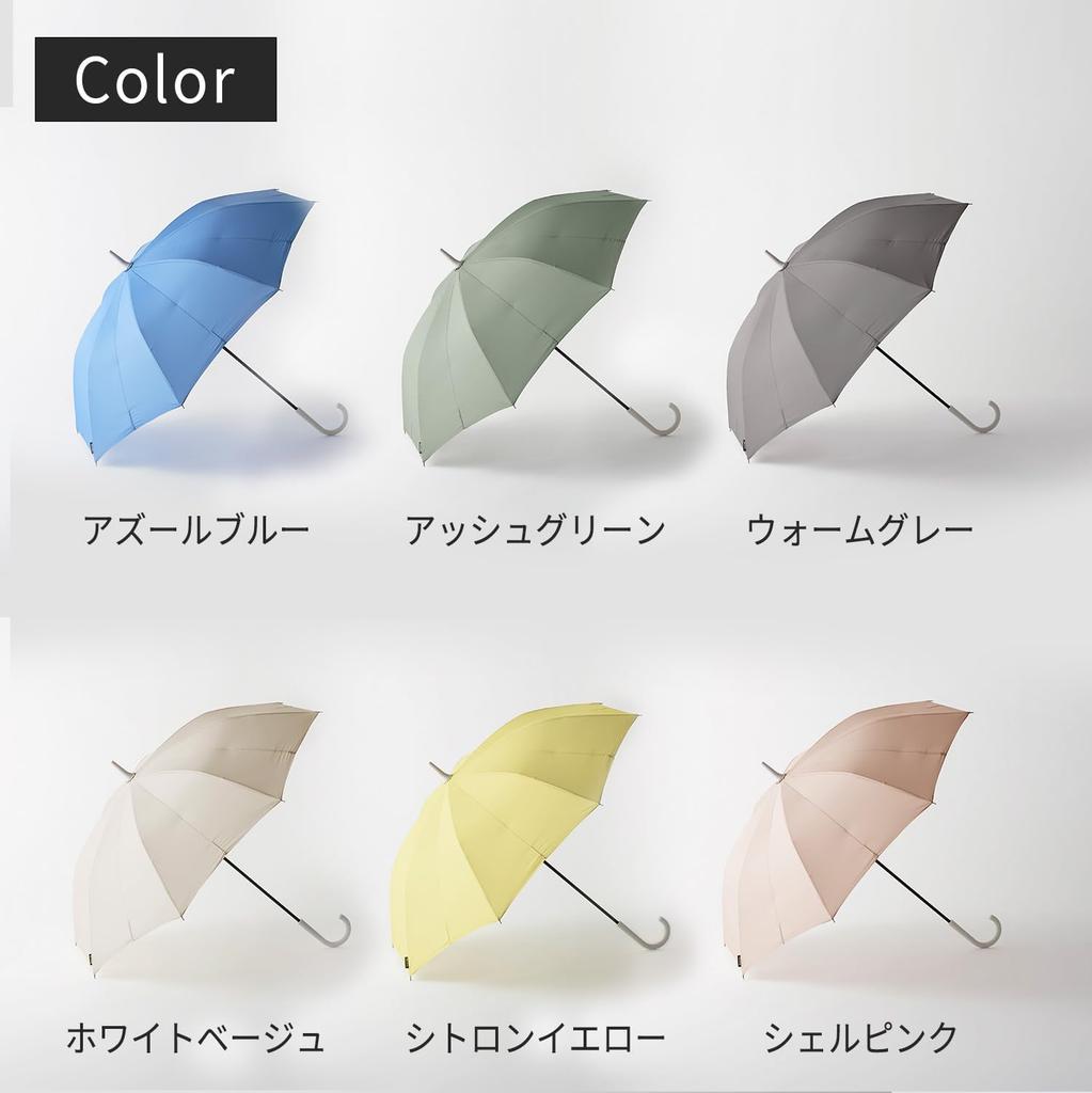 Зонт Marna Shupatto Rain Long Buttonless For Sunny or Rainy Shell 58 см S498P, Зонт, Зонт, женский, мужской, Shupatto, унисекс, дни, подарок,